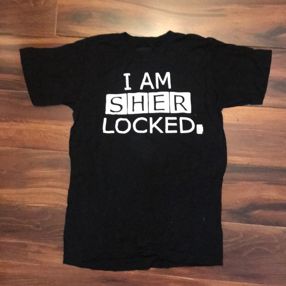 Official BBC SHERLOCK T-Shirt